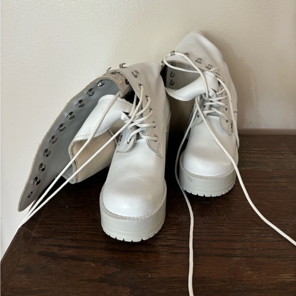 ROC White Lash Heeled Leather - Picture 4 of 4